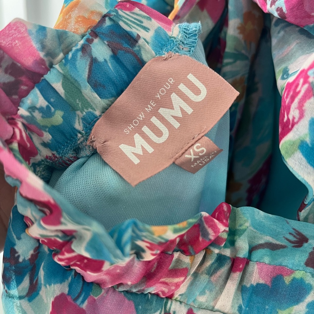 Show Me Your Mumu - Tori Tie Back Mini Dress, XS - Picture 4 of 8